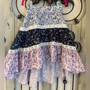 Kidpik girl’s high low skirt